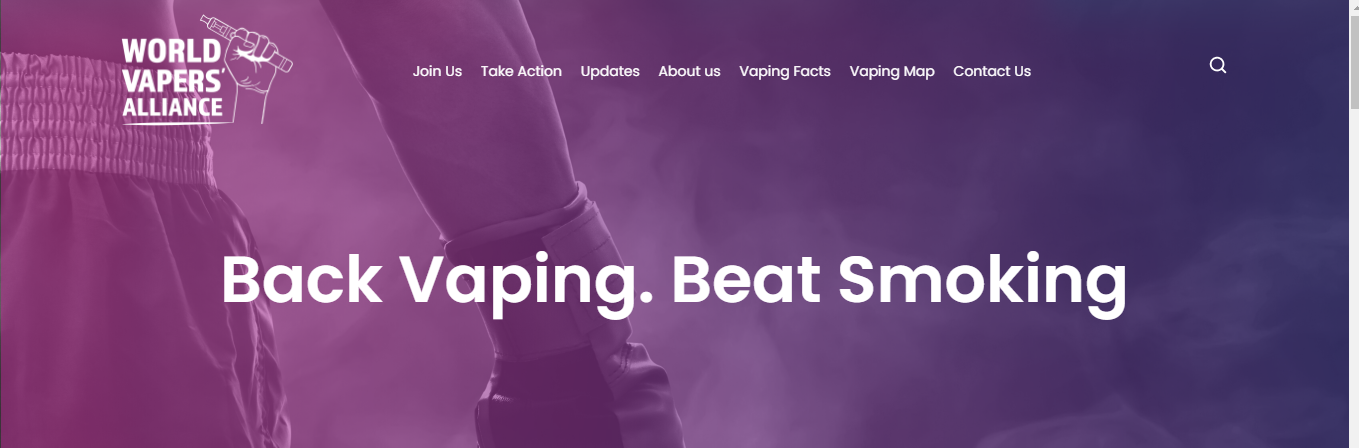 Global Campaign Launch Back Vaping Beat Smoking Vapeast