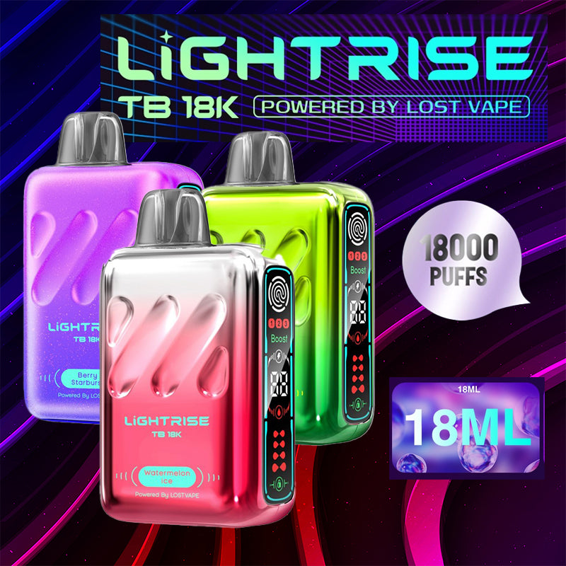 Lost Vape Lightrise TB 18K Review: Unveiling the High-Capacity ...