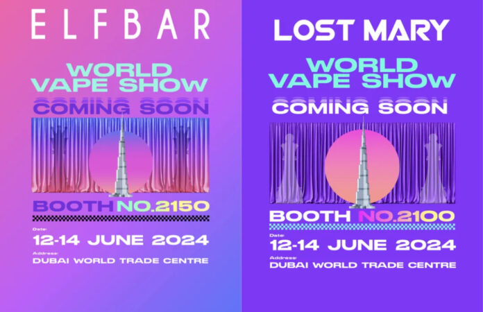 ELFBAR and LOST MARY at the 2024 World Vape Show ELFBAR and LOST MARY at the 2024 World Vape Show