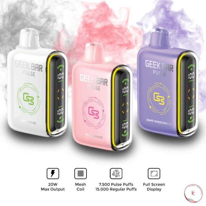 ContentGeekbarPulse15000Puffs-1_Watermark Discover the Geek Bar Pulse Disposable Vape: Innovation, Features, and Flavors