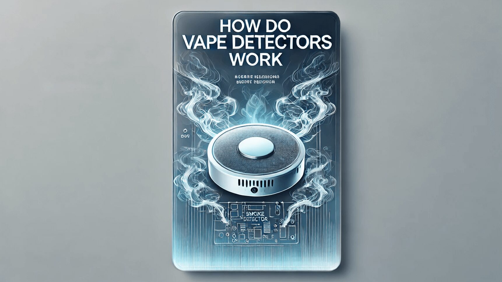 How Do Vape Detectors Work? • VAPEAST